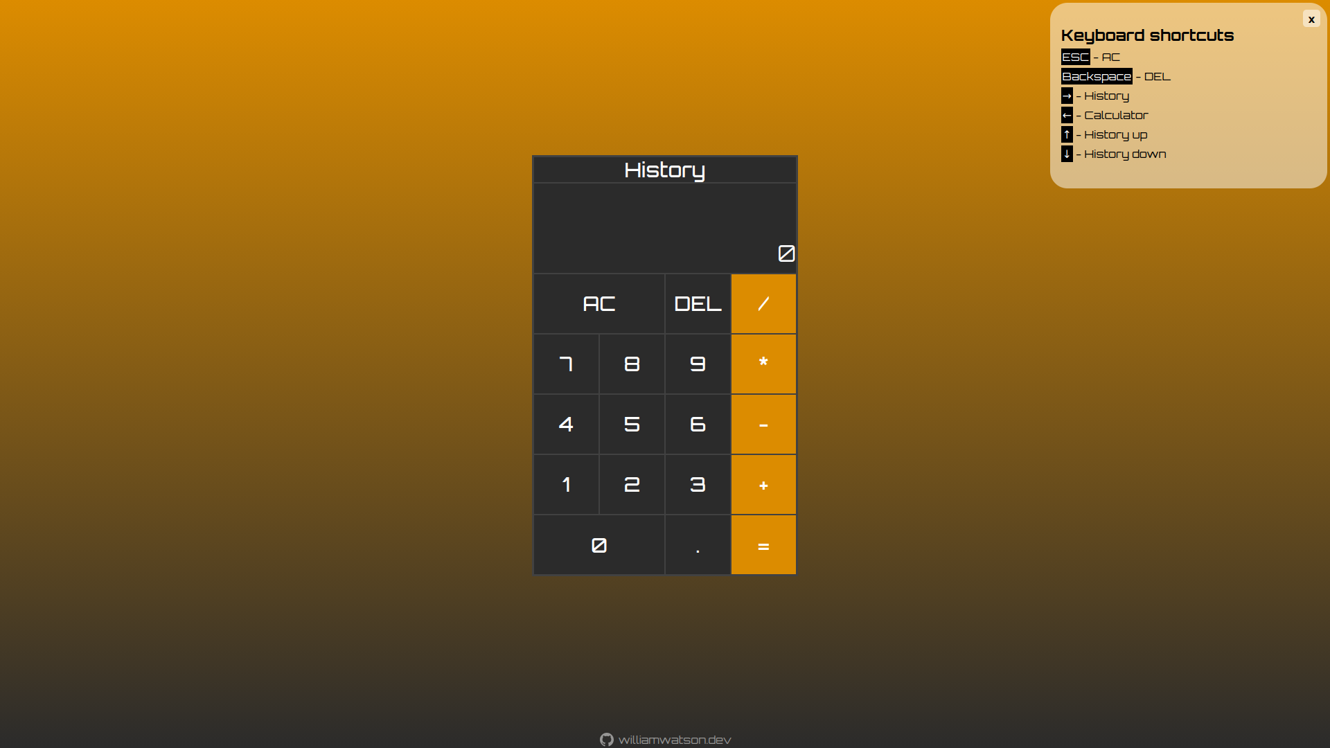 Project screenshot