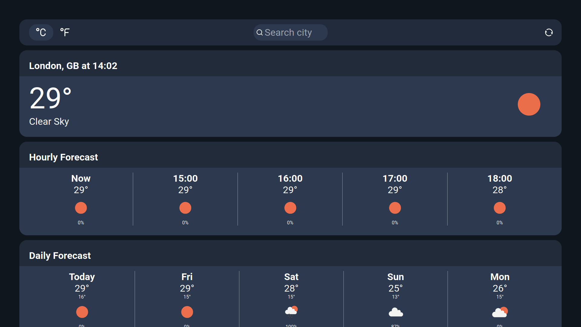 Project screenshot